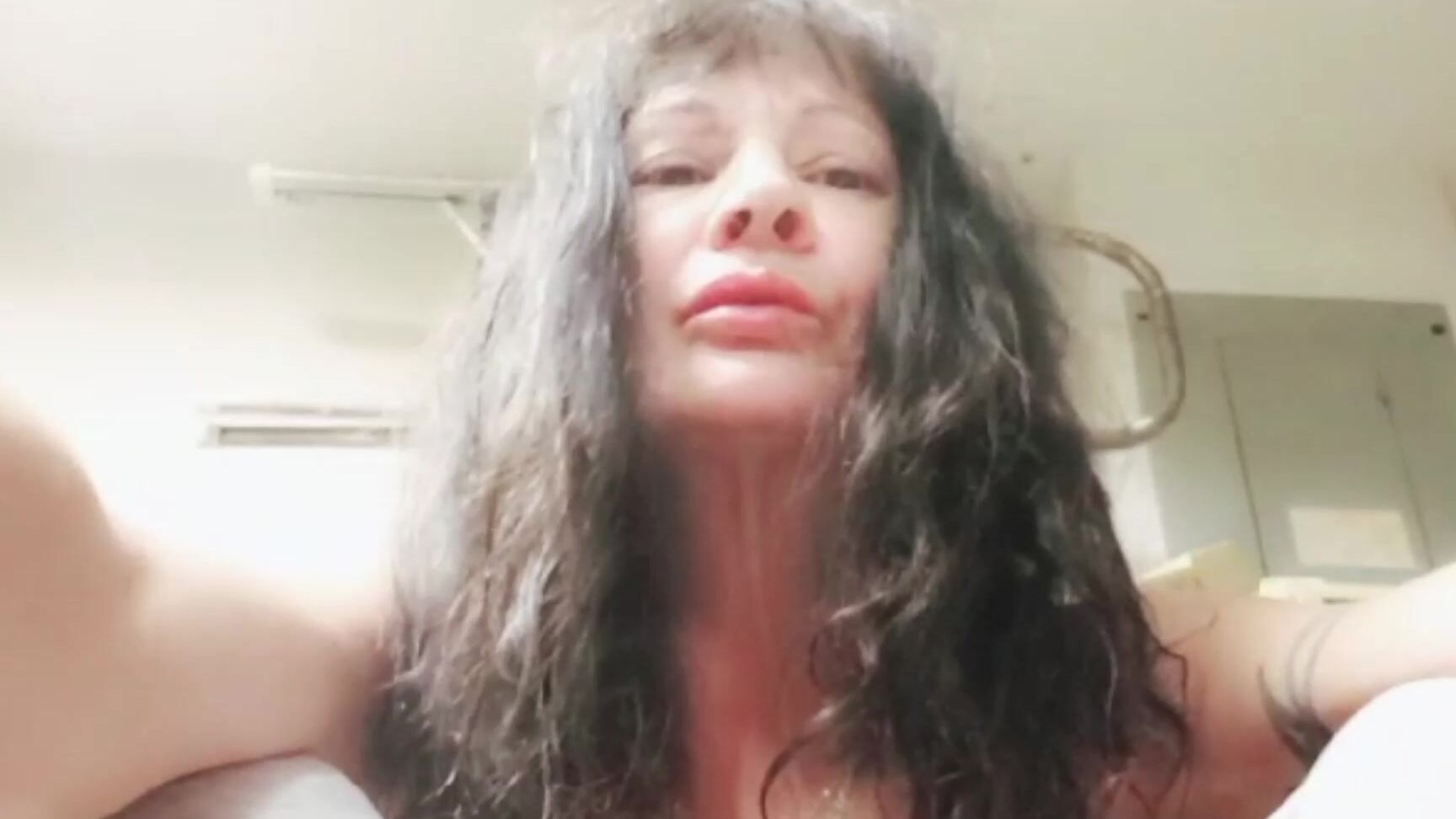 "Stormi Winters" smoking, hair, long hair, lips, teaser Blowing SMOKE manyvids