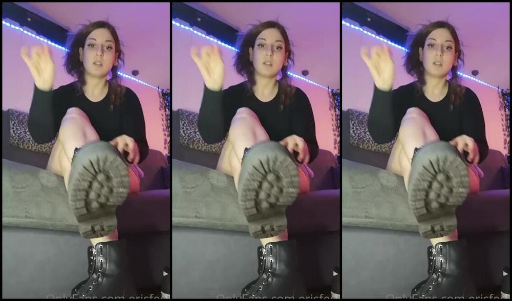 Erisfeet Onlyfans Ecco Come Prosegue Ti Calpesto Con I Miei Bellissimi Anfibi Lurida Formiche Minuscola This Is How