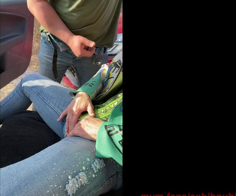 Nanoufrance 30.party 1 – car dogging with two voyeurs, cumshot, orgasm, nanou Pornhub