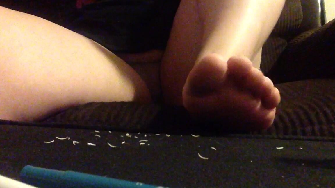 Curvesandkinkfux Toe Nail Clipping And Painting