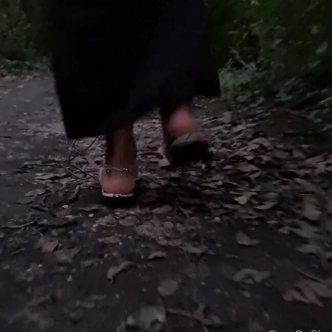 Feetbysherri Onlyfans Walking In The Woods