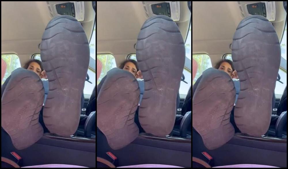 Pediqueensoles Nicknamed Pediqueensoles Onlyfans In The Gym Parking Lot And Guess What Your Getting