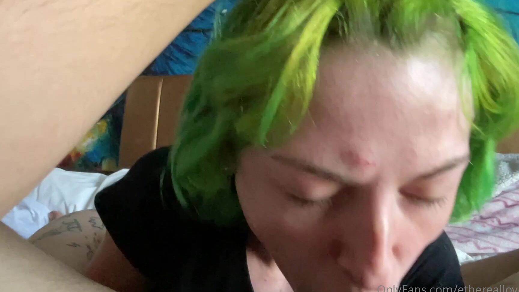 Ethereallovebug First Ever B G Content Sucking Up Some Black Cock Bugdicklove