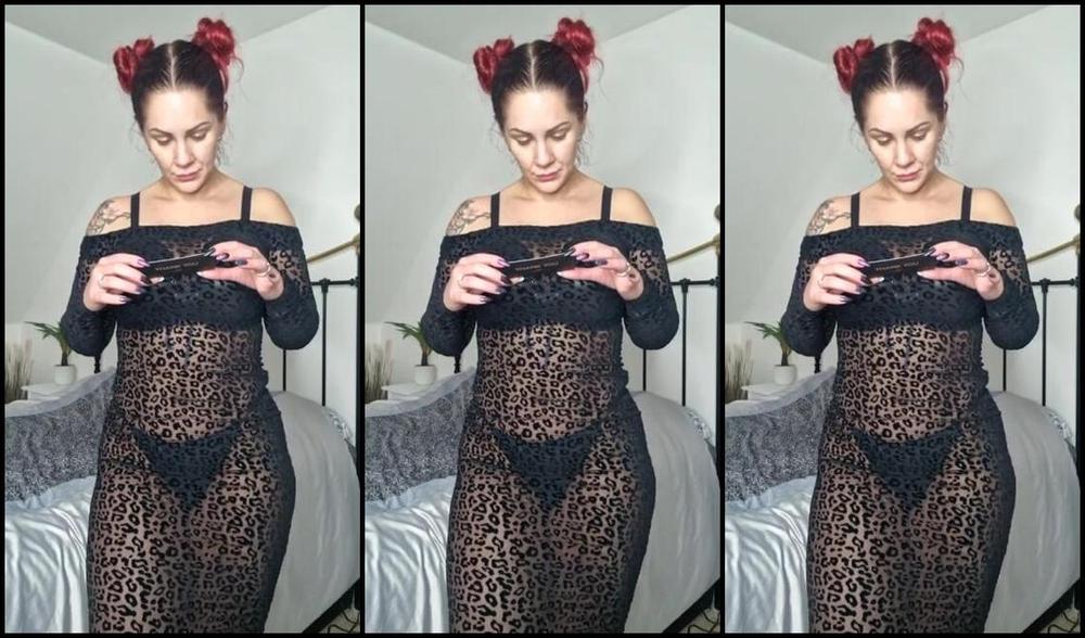 Lady Onyx Onlyfans Thanks For Helping Me Try On My New Dresses