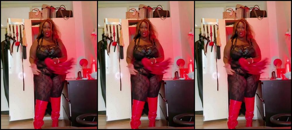Madam Caramel Onlyfans Kiss My Boots And Take My Latex Tool Like A Good Bitch Boy