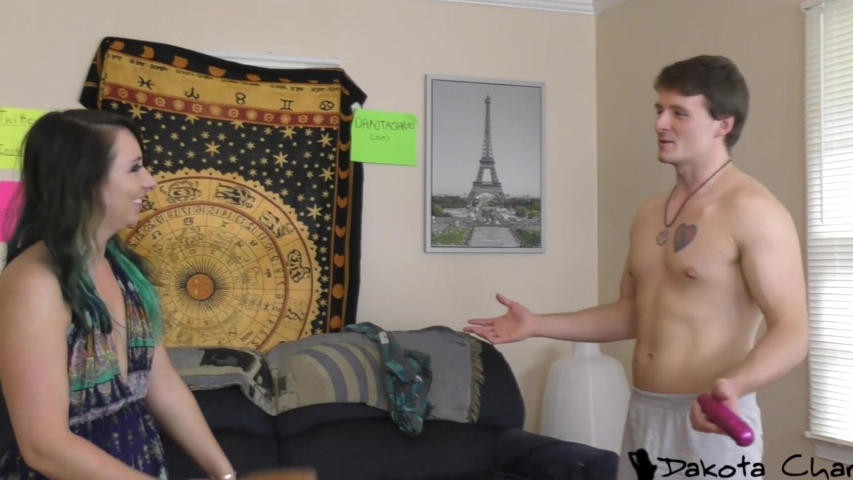 Dakotacharmsxxx Dildo Fight Strips