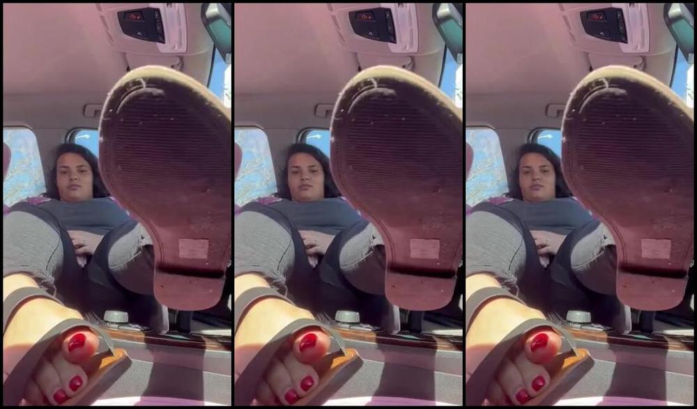 Pediqueensoles Nicknamed Pediqueensoles Onlyfans Red Pedi Photo Dump And Otw To Nail Salon