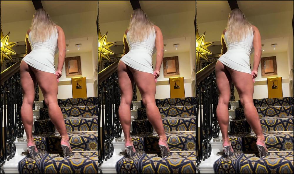 Deniseanders Walking Around The Hotel Halls Late At Night Wearing No Bra Or Panties Just A Short White