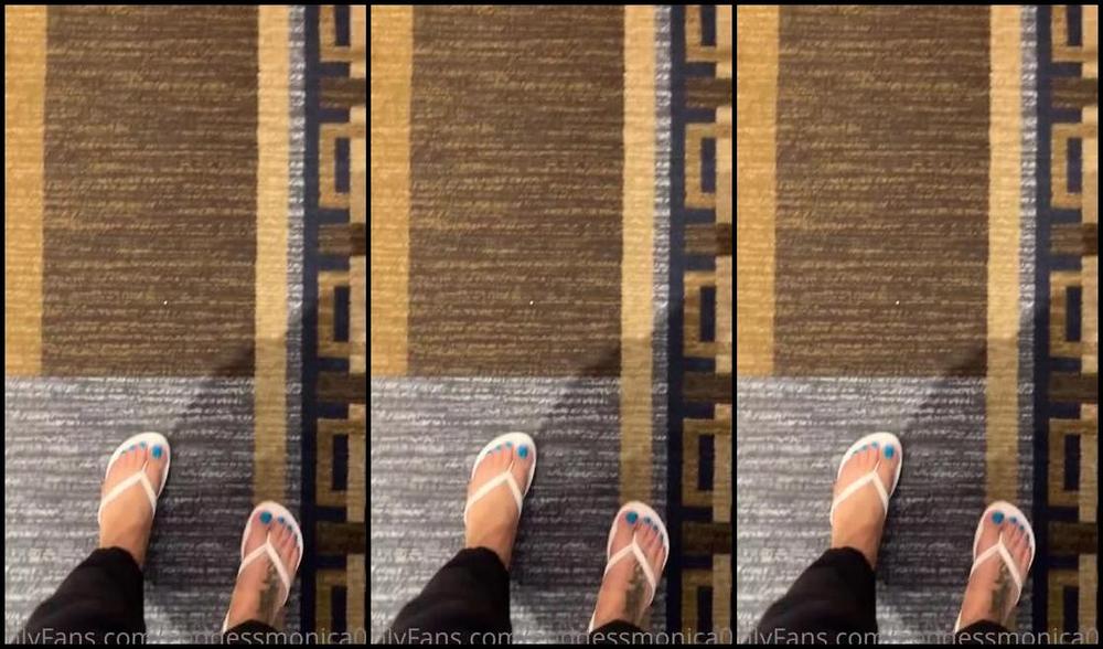 Goddessmonica00W Onlyfans Happy Flip Flop Friday2P