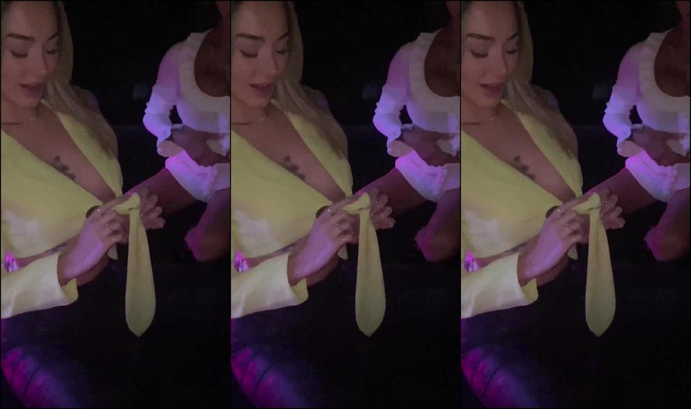 Heidi Grey Giving Violet A Very Special Present For Her 21St Birthday In The Back Of A Limo Before Dinner With Kiara Moon And I Taking Turns Eating Her Sweet 21 5Pvwptki