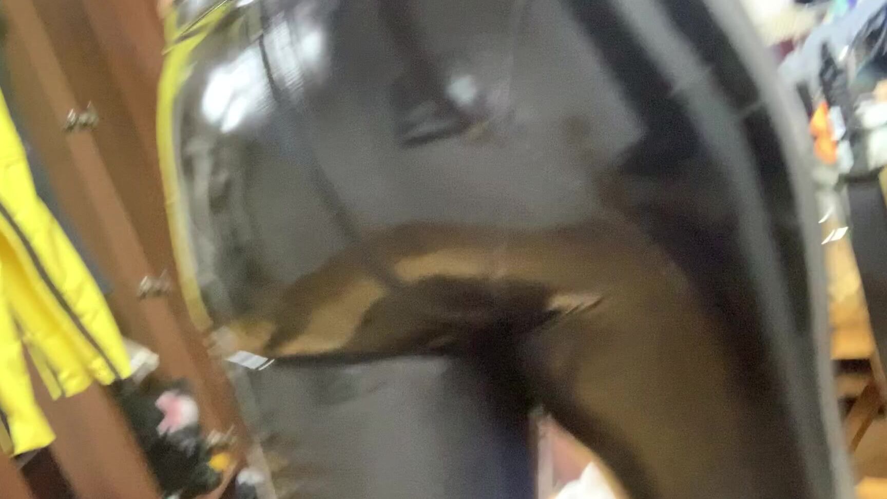 Goddess Gynarchy Shiny Black Latex Encased Ass