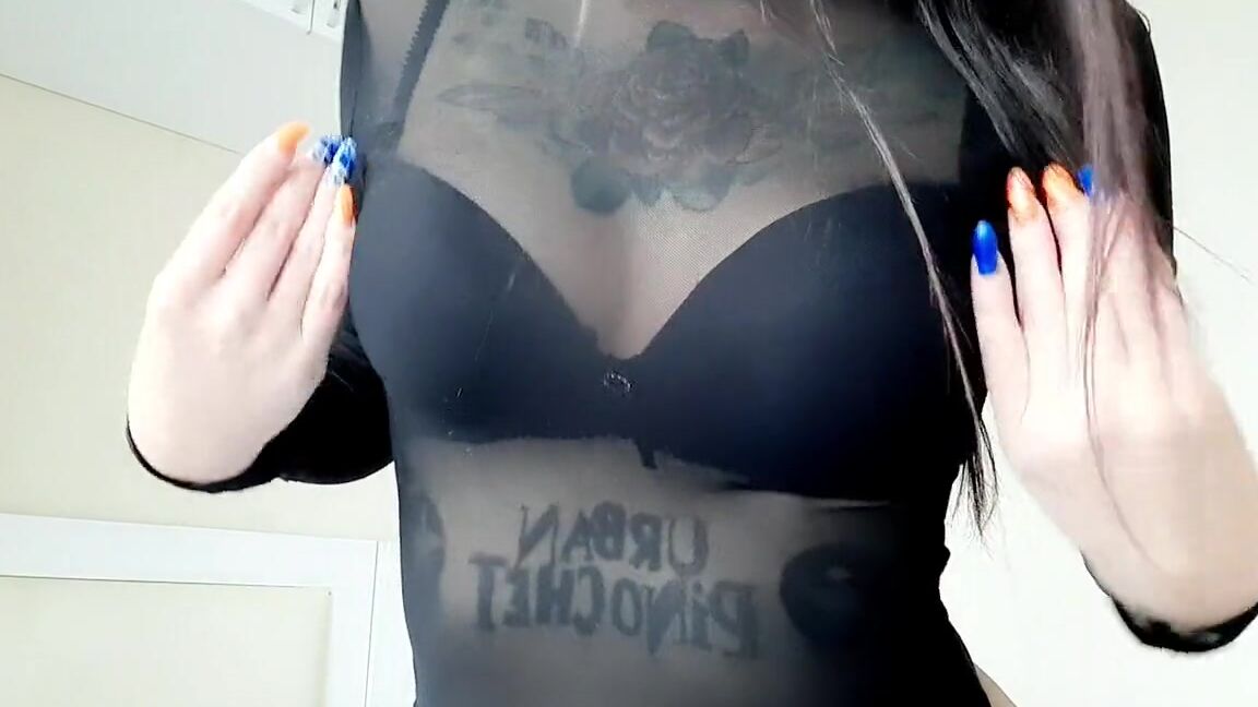 Dominatrix Nika Nylon fetish. Worship those amazing tits Dominatrix Nika Pornhub