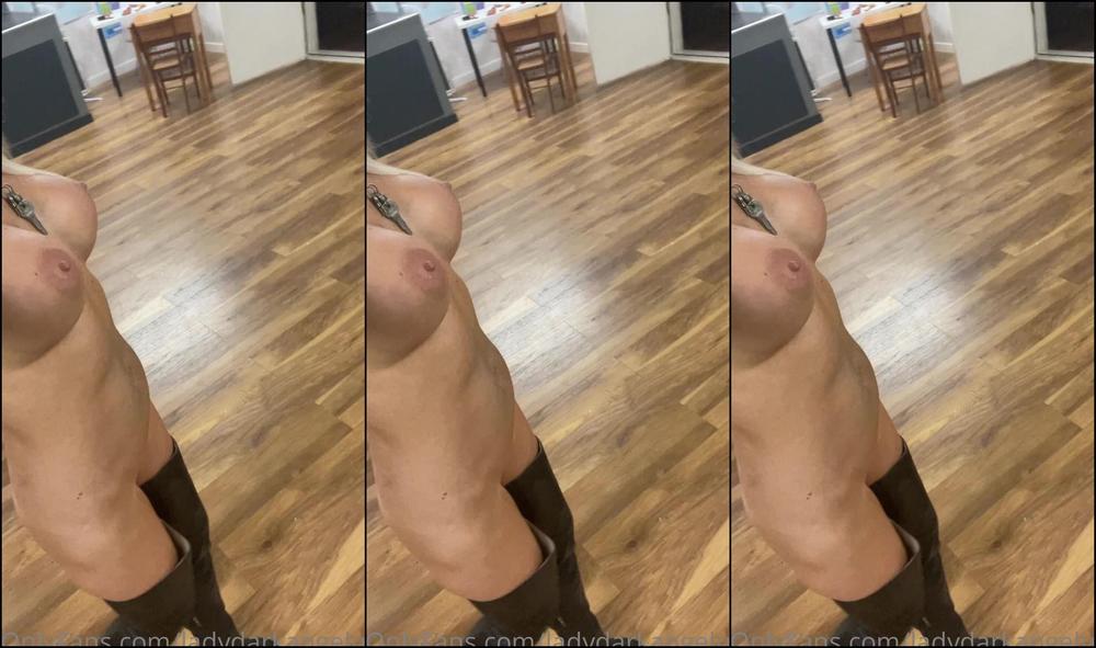 Lady Dark Angel Just Naked With Boots