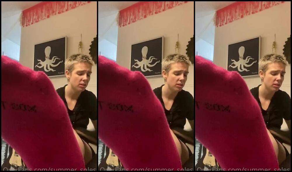 Summer Solesis Nicknamed Summer Solesis Onlyfans Today Was So Dramatic Holy Shit My Feet Stink