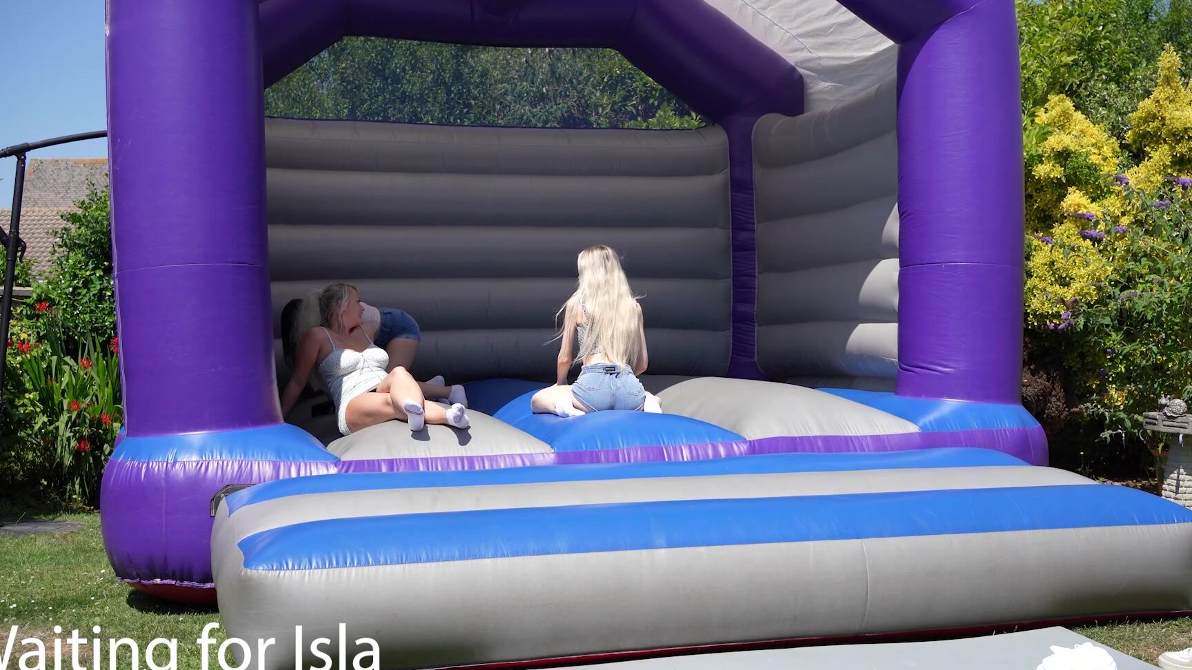 Summer Fox A Bouncy Castle Filming Day Vlog