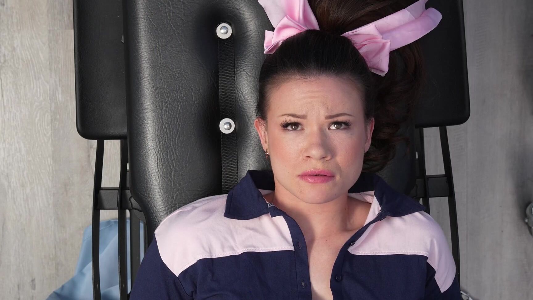 "CinematicKink" Clit, Clit Vibrator, Embarassed, Vibrator, Medical Fetish, Patient, Magic Wand, Gyno, Hitachi, Roleplay, Doctor, Medical Play, Alison Rey, Cinematickink, Med Gyno, Embarrassment, Suggest CinematicKink Alison Rey at the gynecologist po