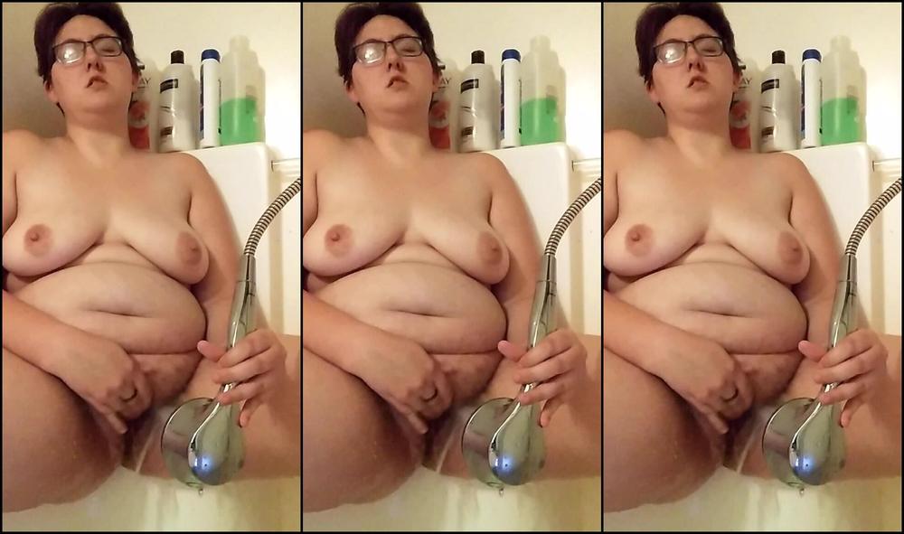 Masturbation, Shower Scenes, Eye Glasses, Short Hair, Hairy Bush courtneyj cumming hard in the shower ManyVids