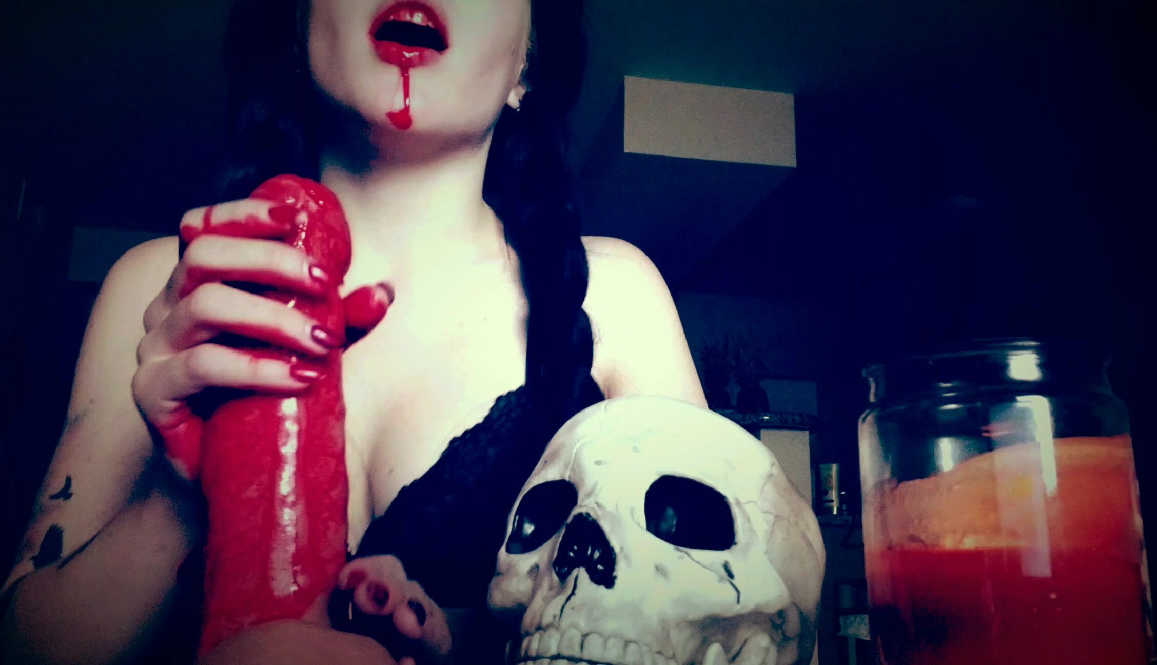 Goddesskristie Live Wednesday Addams Joi