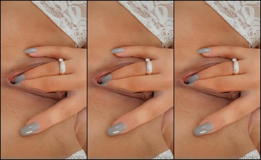 Hannahbrooks Mmm I M So Wet Xxx