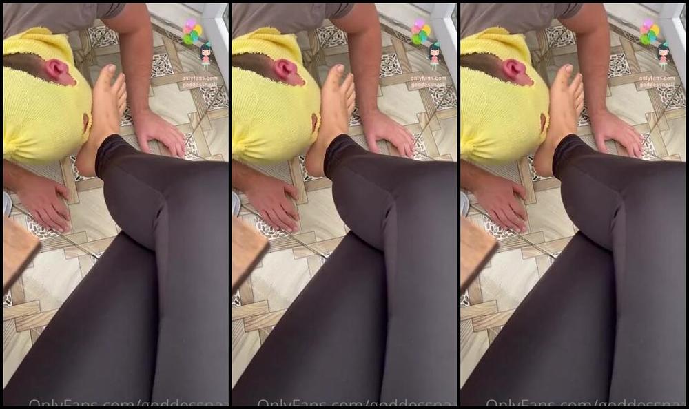 Onlyfans Model Goddess Nazli Aka Goddessnazli Balkonda Braz Deeppfeet Braz Worship Slavmen