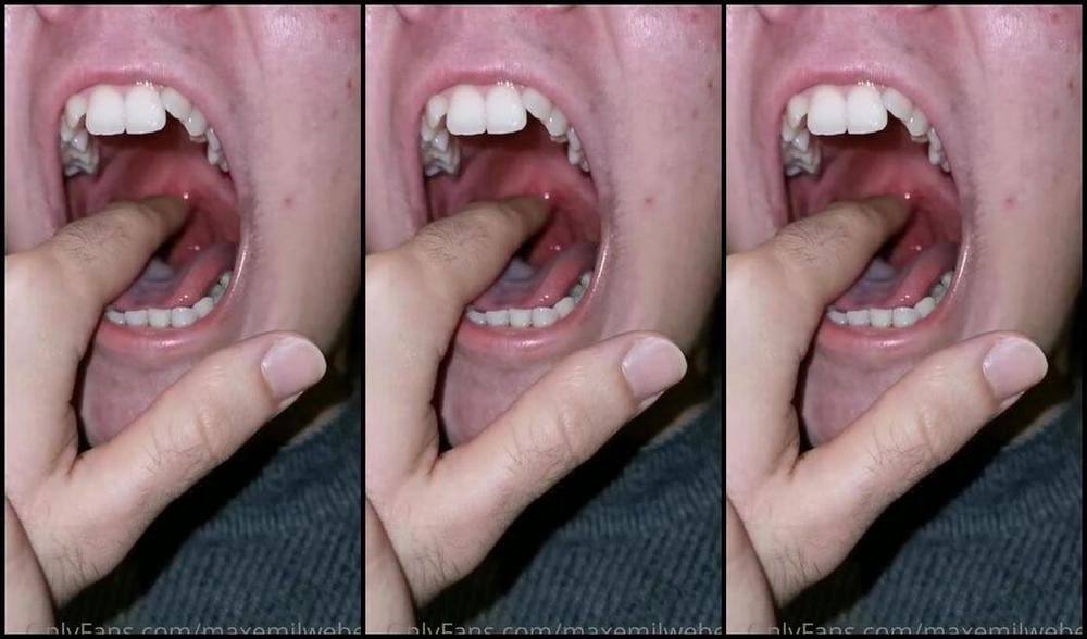 Emily Maxemilweber Nicknamed Maxemilweber 11 28 2020 Onlyfans Video Touching My Uvula