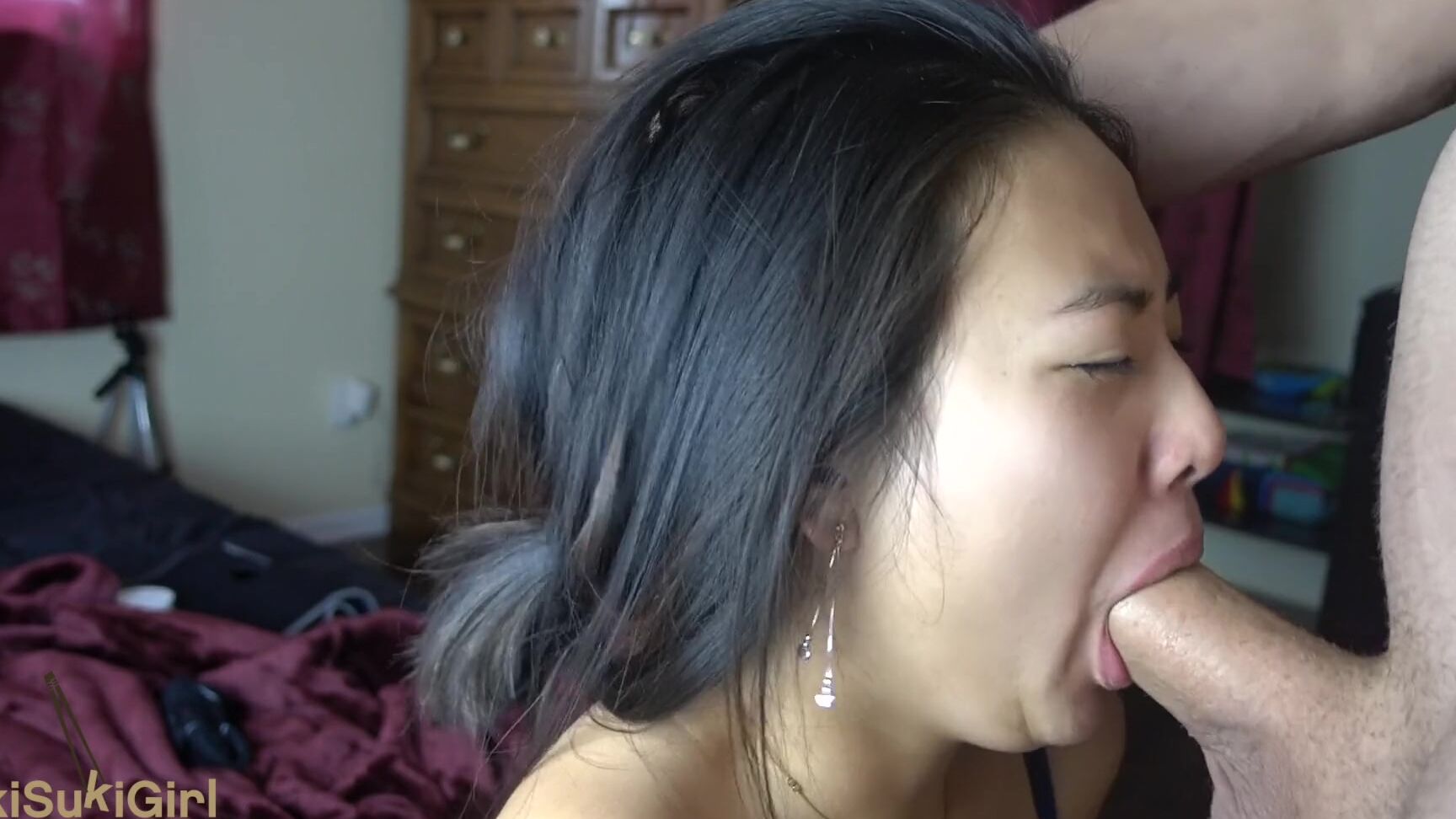 Throatpie For My Asian Girlfriend Sukisukigirl Blowjob Master