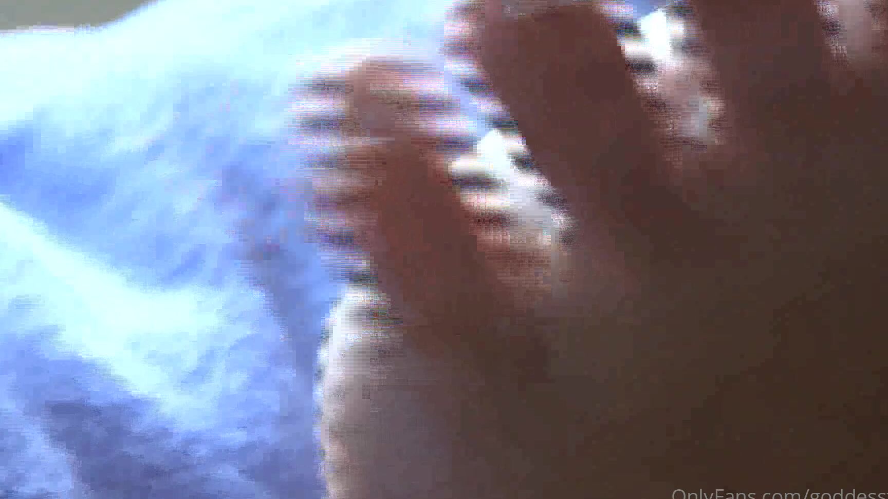 Goddesstricia Video Com Muito Close Nos Dedinhos