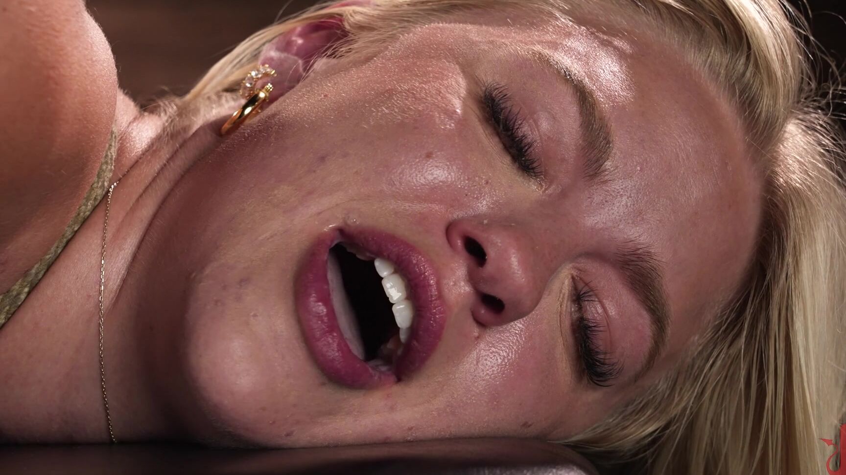 Hogtied Jazlyn Ray Dominated In Brutal Bondage 2022