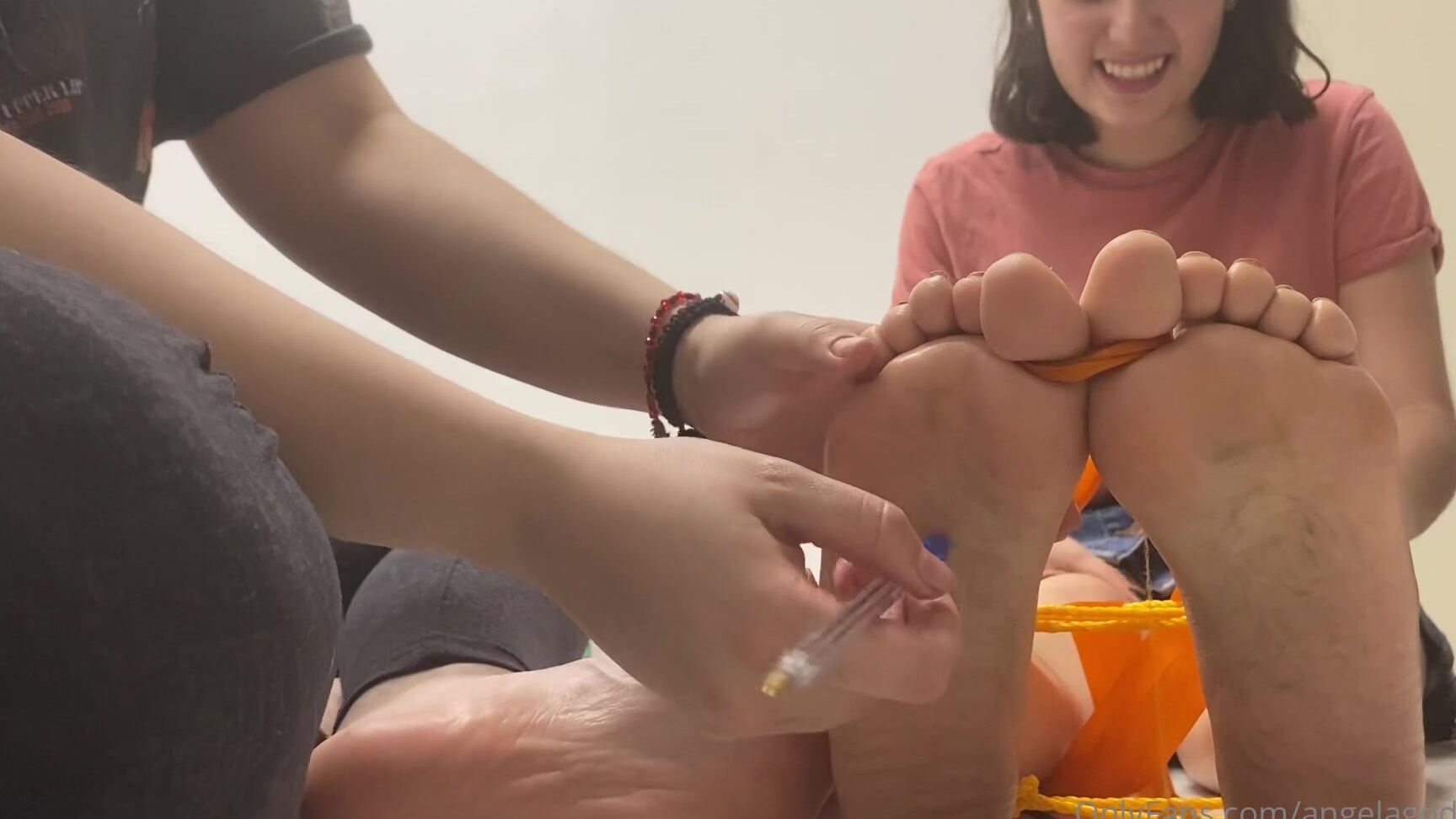 Angelagoddess Full Length Min Tickling Video