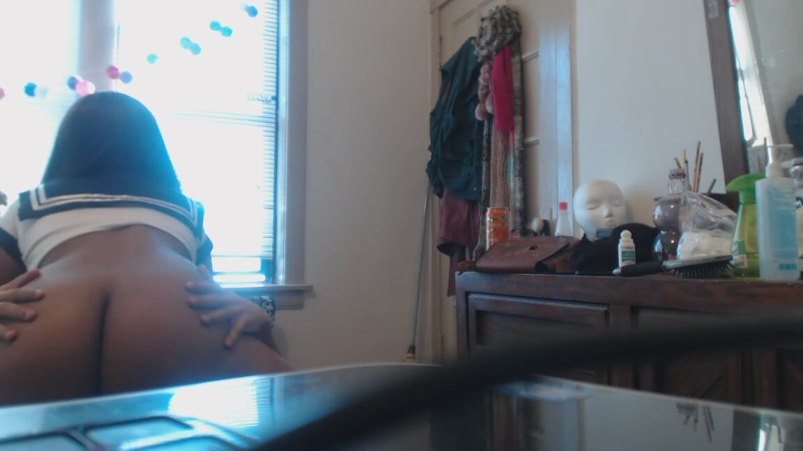 Karmin Yates Ebony Rides Dick