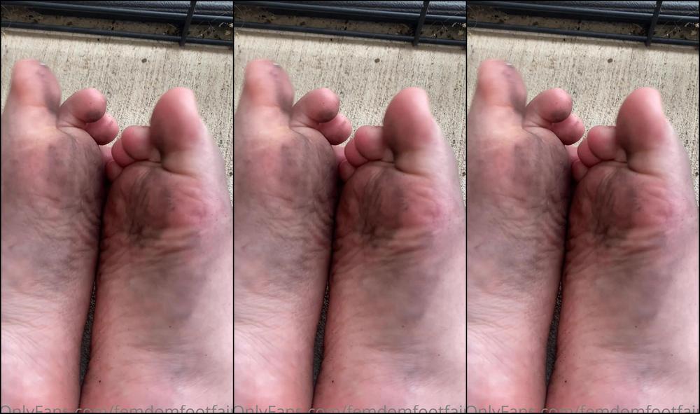 Findomfootfairy Close Up Video Of My Dirty Feet For This