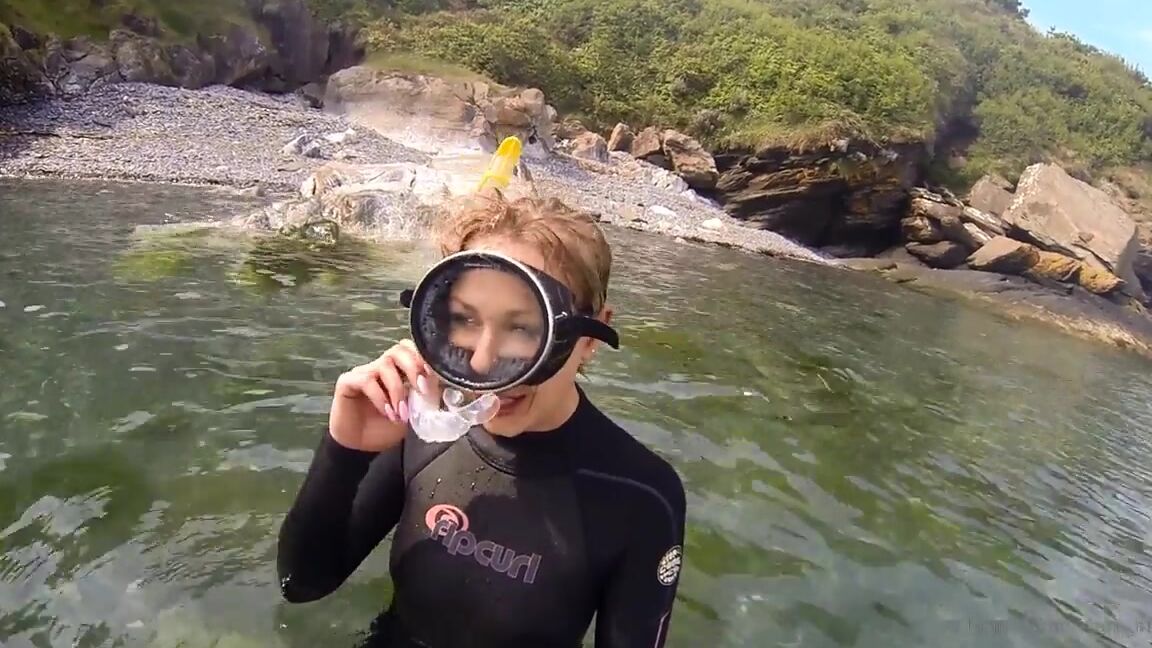 Ukcutegirl Open Water Snorkelling The First Snorkelling Video I Ever Made