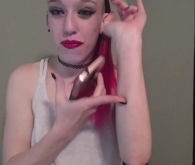 Cock Worship, Nipples, Redhead, Lipstick Fetish, Petite minny minx reviewing kevins cock ManyVids