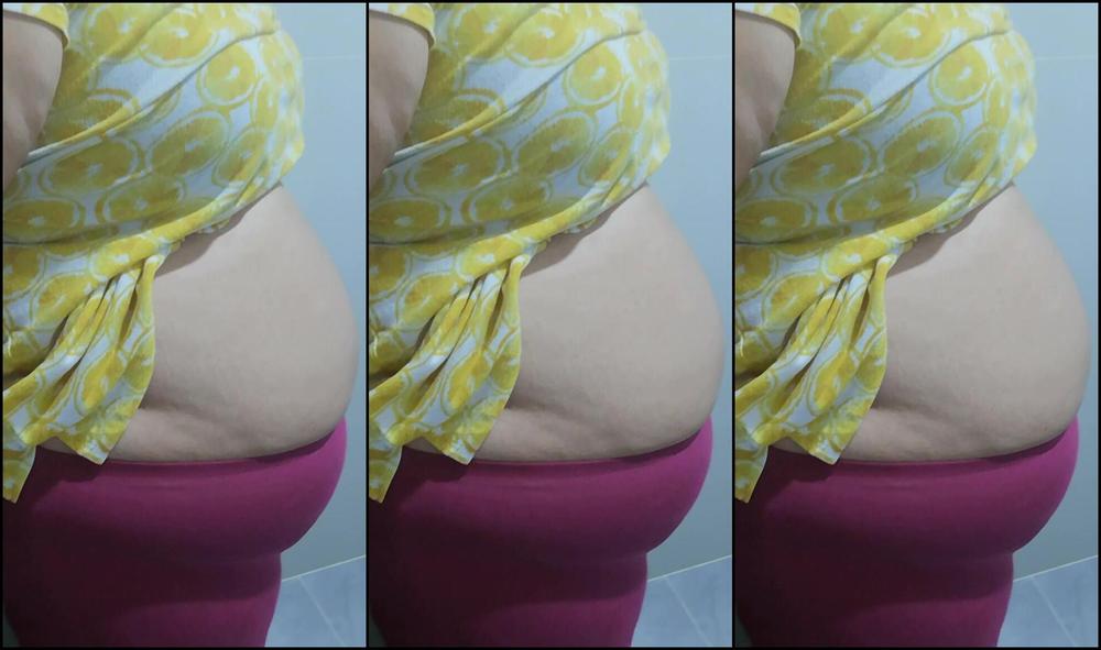 Ameenachubbycutie Am Update Of How My Belly Look Now