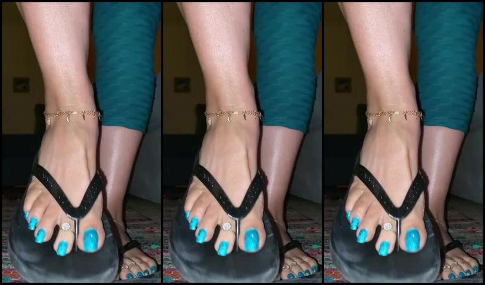 Sexyfeet47 Onlyfans Morning Boys Happy Humpday Little Flip Flop Tease For You