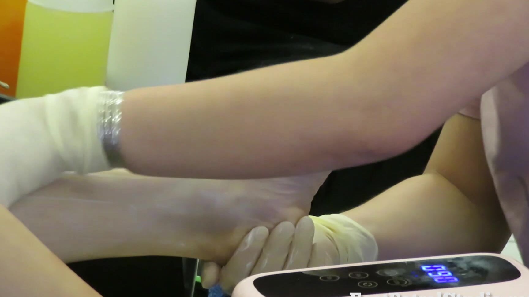 Foot Patrol Studio Pedicure Voyeur With Soo Yung