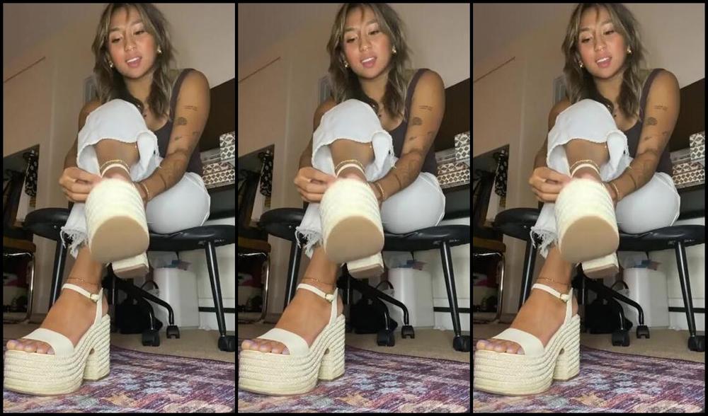 Asiansmartsoles Onlyfans Whats Your Dream Date Night For Me It Involves A Scenic View And These Amazing Shoes I Cant Fd2P