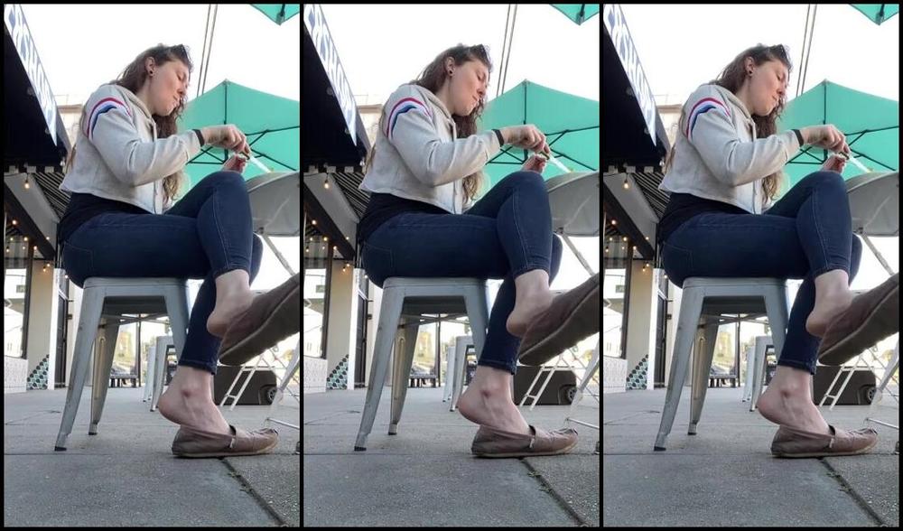 Athletoes Nicknamed Athletoes Onlyfans Busy Street At My Favorite Coffee House H