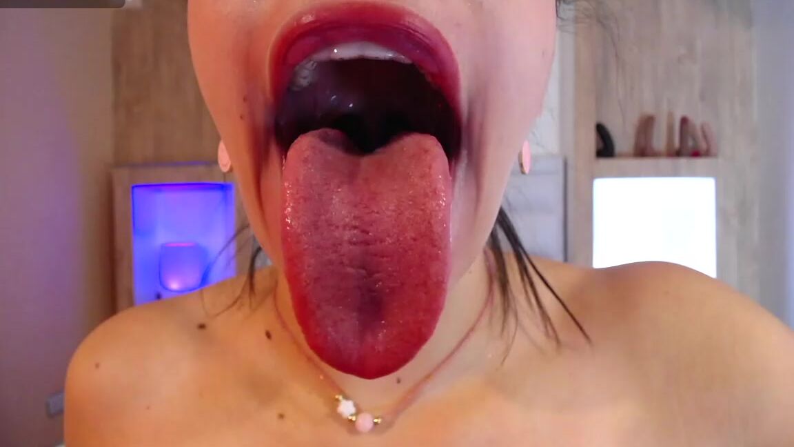 "Melted_Chocolate" ass, blowjob, blowjobs, deepthroat, dildosucking, latina, oralsex, sloppy, tongue, tonguefetish The Latina Performs Deep Throat on a Dildo Covered in Saliva manyvids