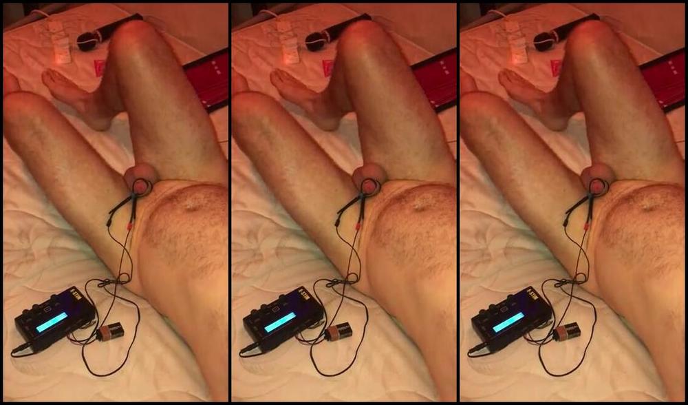 Ladydarkangeluk Onlyfans Breathe Lol Clip Of My Sub With His Cock Attached To Electrics He Is Not Impressed Ha Ha I Love