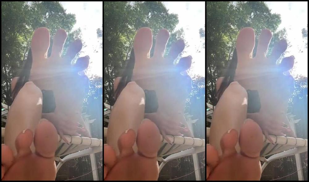 Nicolethedivine Foot Fetish 03 13 2024 Onlyfans Video We Love Grounding Ourselves Outside W The Puppies