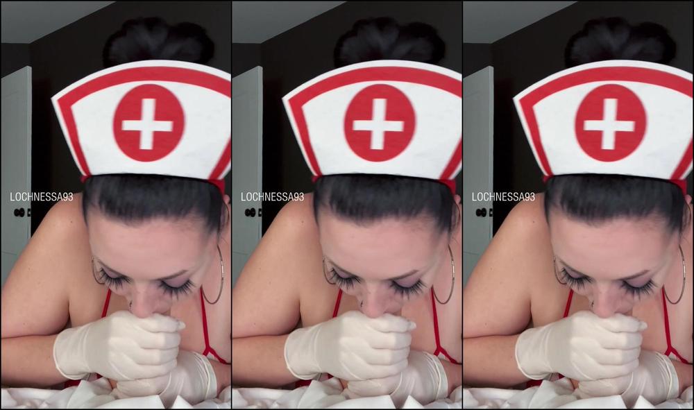 Lochnessa93 3035160835 10 06 2023 Preview You Want The Hot Nurse To Help You Relieve An Erection Nessa Can Make That