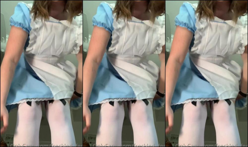 Freckled Feet Larger Than Life Studios Edited My Alice In Wonderland Giantess Video I Love It You Can