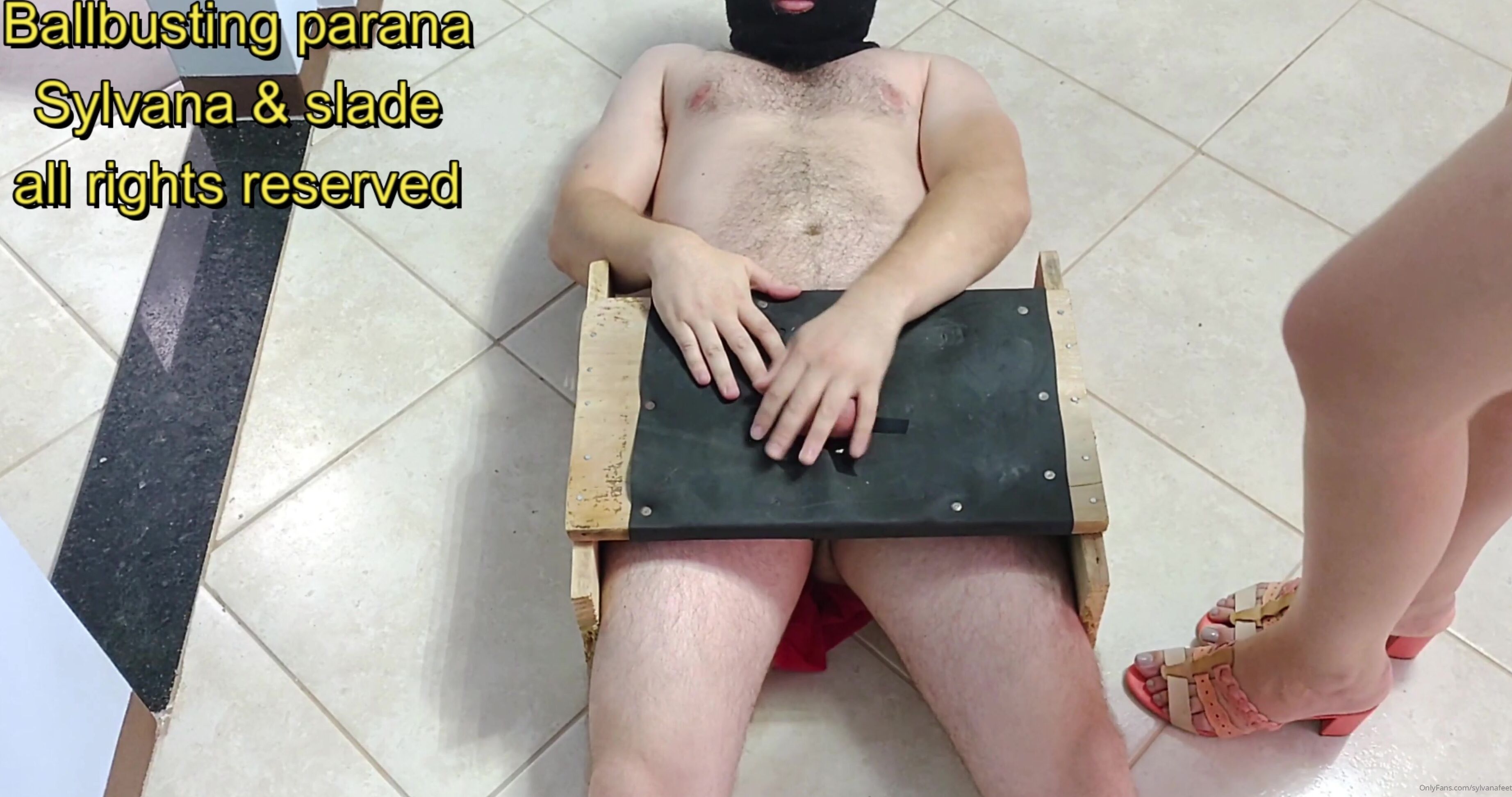 Sylvanafeet Smashing Balls With My New Shoes