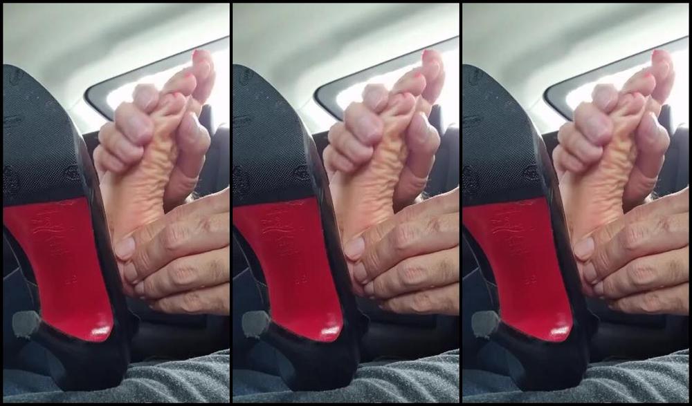 Feetbysherri Onlyfans Sole View Foot Massage