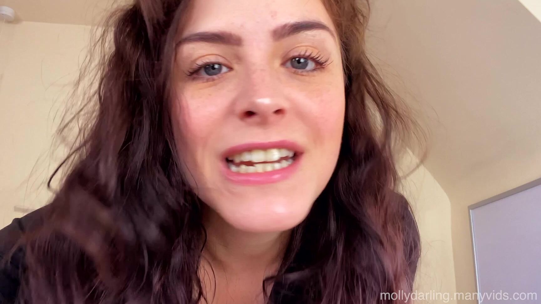 "Molly Darling" femdom, giantess, kink, sfw, shrinking fetish, vore Bitch co worker shrinks and eats you manyvids