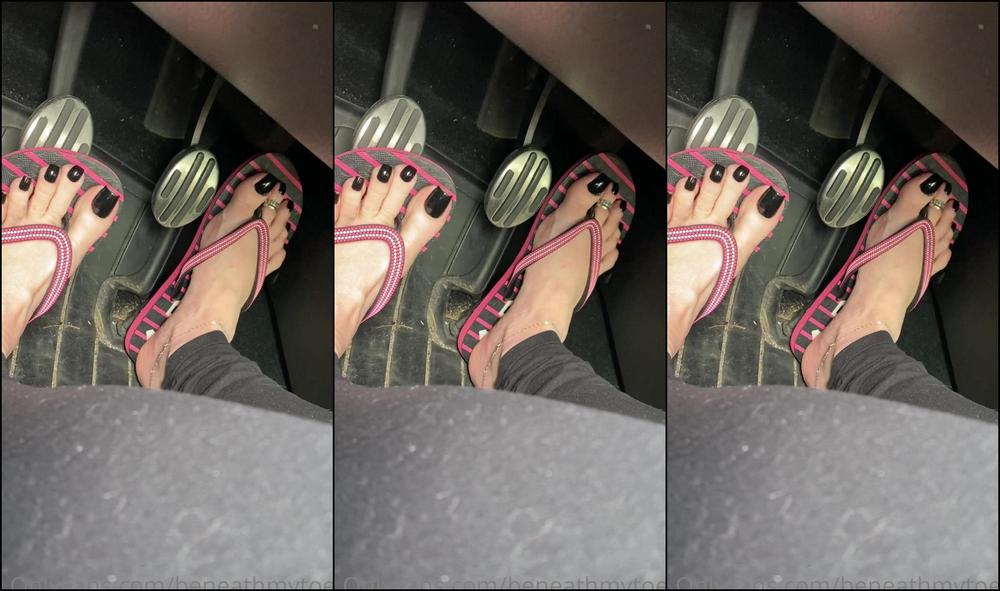 Beneathmytoes Minutes I Know I Just Did A Driving Clip But Someone Asked For It In Flip Flops