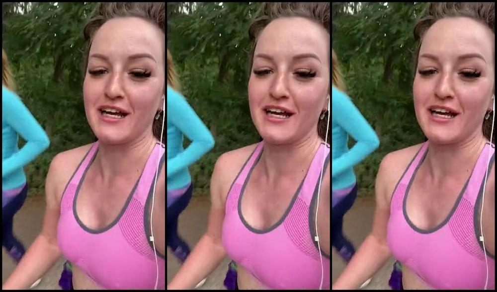 Vivienne L Amour Aka Vlproductionsuk Onlyfans Yes I Am A Hughian I Am Loving Jogging In The Morning We Saw A Deer 1 4L