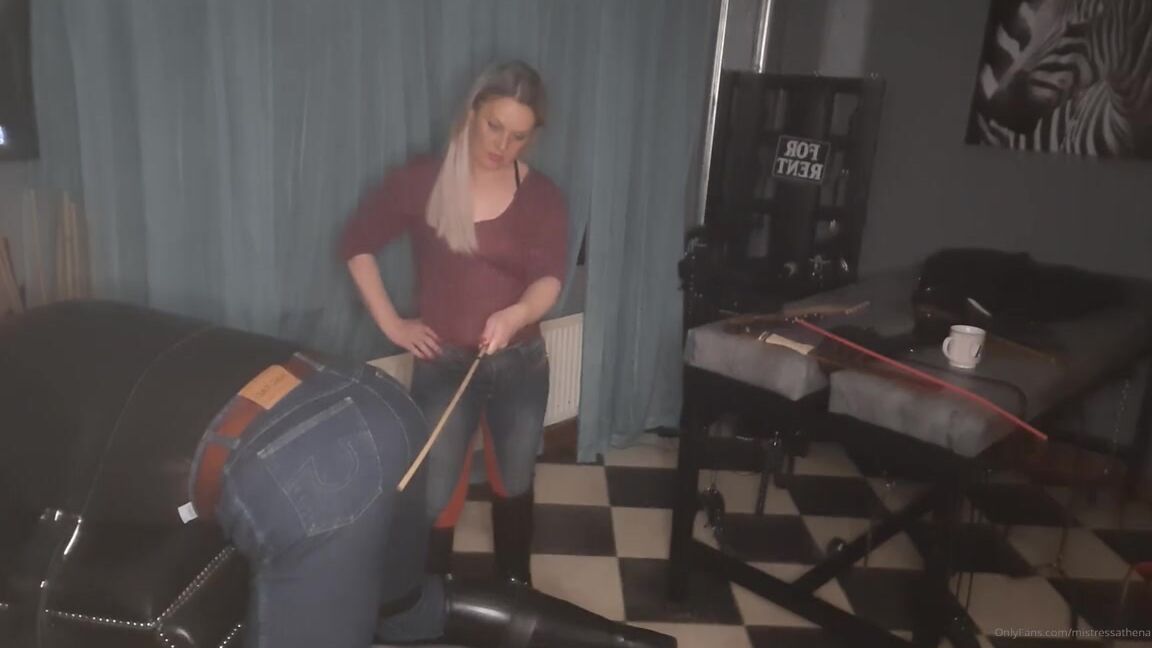 Mistress Athena Nicknamed Mistressathena Onlyfans On To The The Next Set This Rt Session Both In Denim Jodhpur Both In Classic