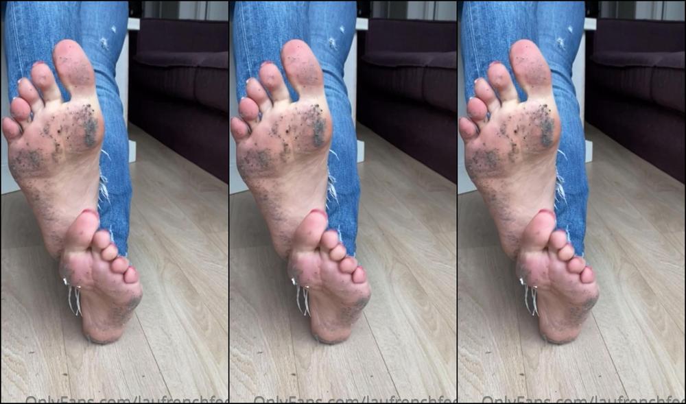 Laufrenchfeet Hello Everyone Just Cleaning My House But My Feet Are Sooooo Dirty There Is Any Luc